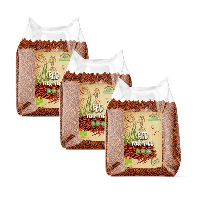 Ris Rött EKO 1kg x 3 paket