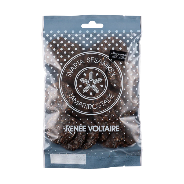 Svarta Sesamkex Tamarirostade 75g
