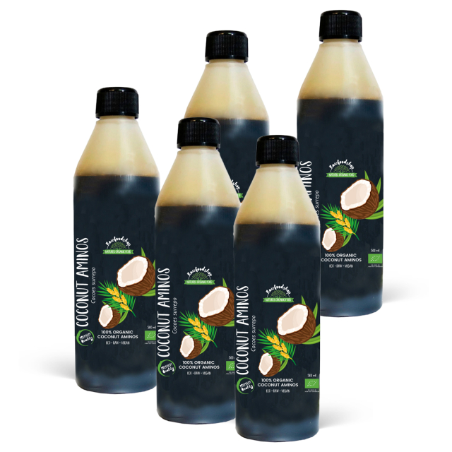 Kokos Aminos EKO 500ml x 5 flaskor