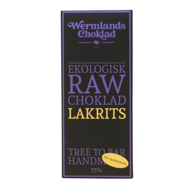 Wermlandschoklad Lakrits EKO 50g