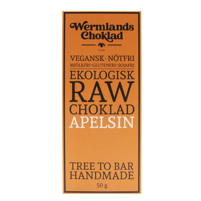 Wermlandschoklad Apelsin EKO 50g