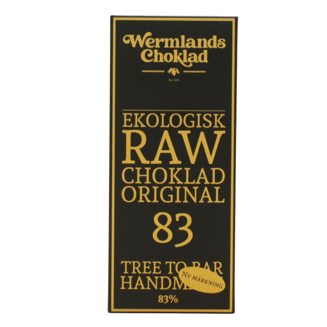 Wermlandschoklad Original 83% EKO 50g