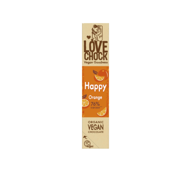 Happy Choklad med Apelsin 76% EKO 40g