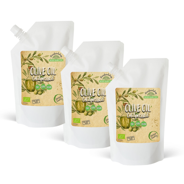 Olivolja kallpressad EKO 500ml x 3 paket