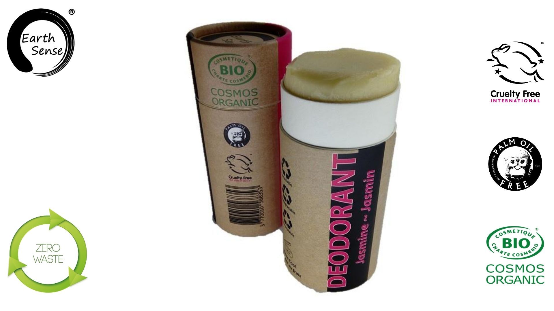 Earth Sense Deodorant Jasmin 100ml