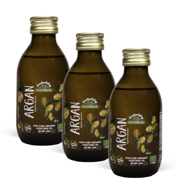 Arganolja EKO 150ml x 3 flaskor