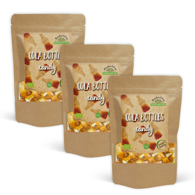 Colaflaskor EKO 100g x 3 paket