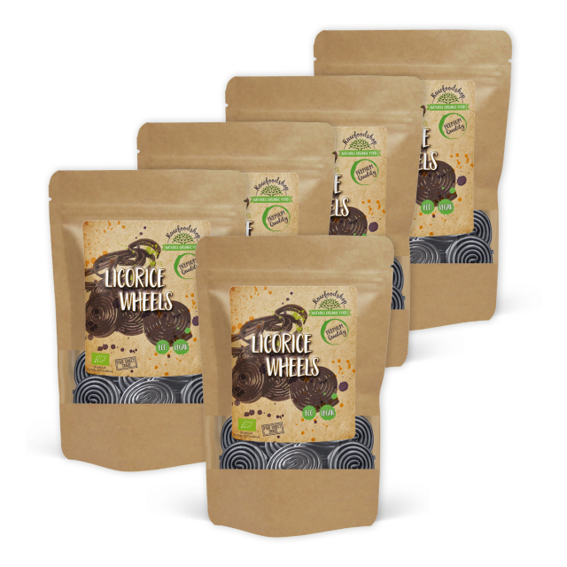 Lakritsrullar EKO 100g x 5 paket