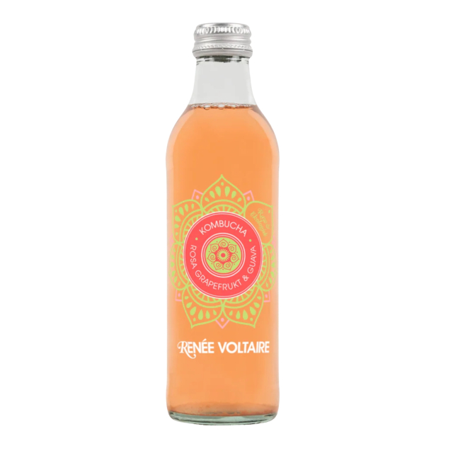 Kombucha Rosa Grapefrukt & Guava EKO 275ml