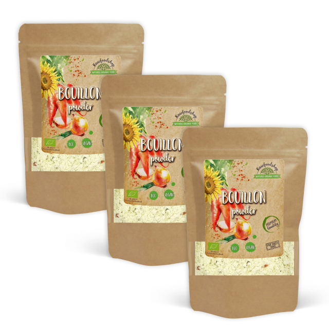 Buljong Socker & Jästfri EKO 220g x 3 paket