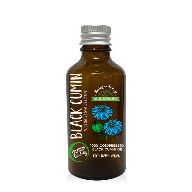 Svartkumminolja kallpressad EKO 50ml