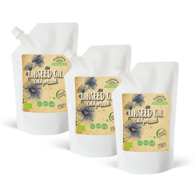 Linfröolja EKO 1000ml x 3 paket