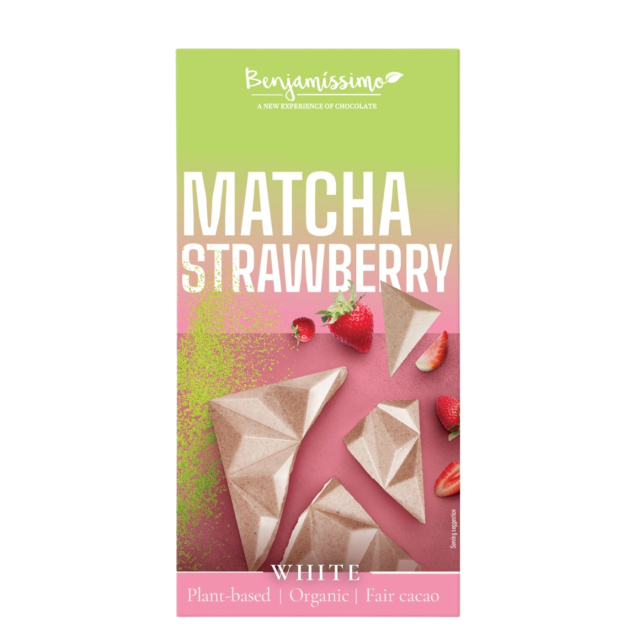 Benjamissimo Matcha & Jordgubb EKO 60g