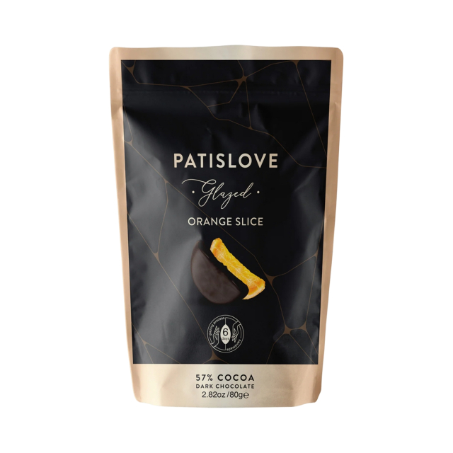 Apelsinskivor i Mörk Choklad 80g