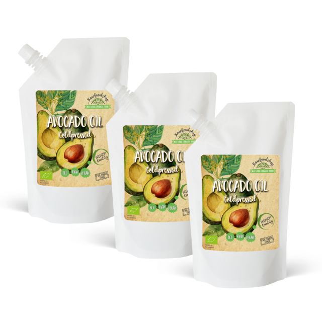 Avokadoolja EKO 500 ml x 3 paket