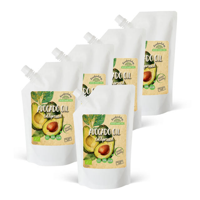 Avokadoolja EKO 500 ml x 5 paket
