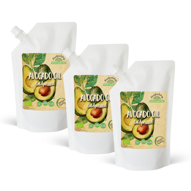 Avokadoolja EKO 1000 ml x 3 paket