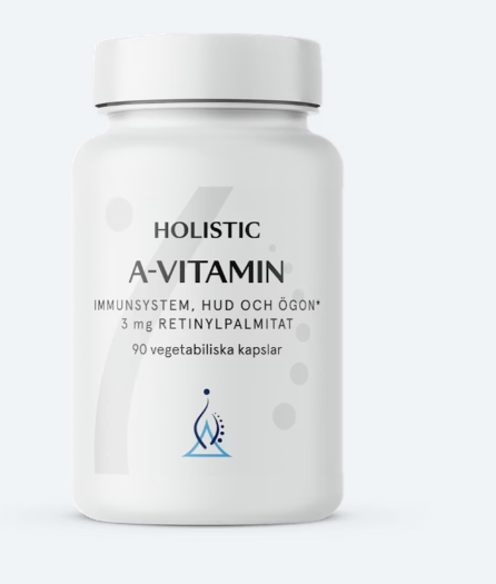Holistic A-vitamin 3mg 90kaps