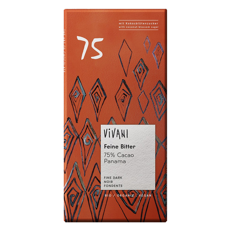 Vivani Choklad Panama 75% EKO 80g