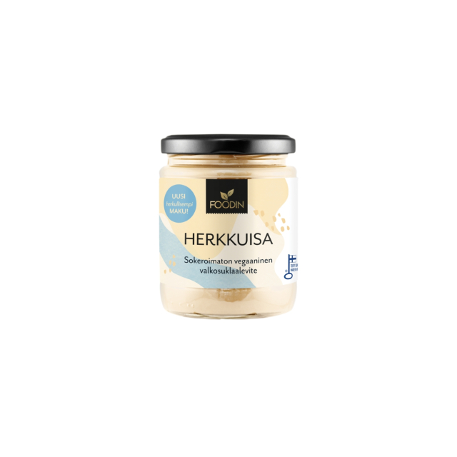 Herkkuisa Vit Chokladkräm Sockerfri 240g