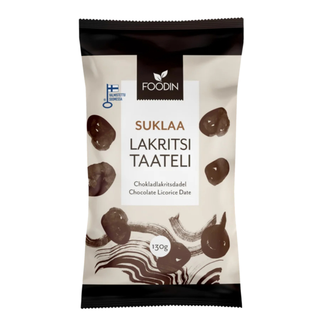 Dadlar i Choklad & Lakrits 130g