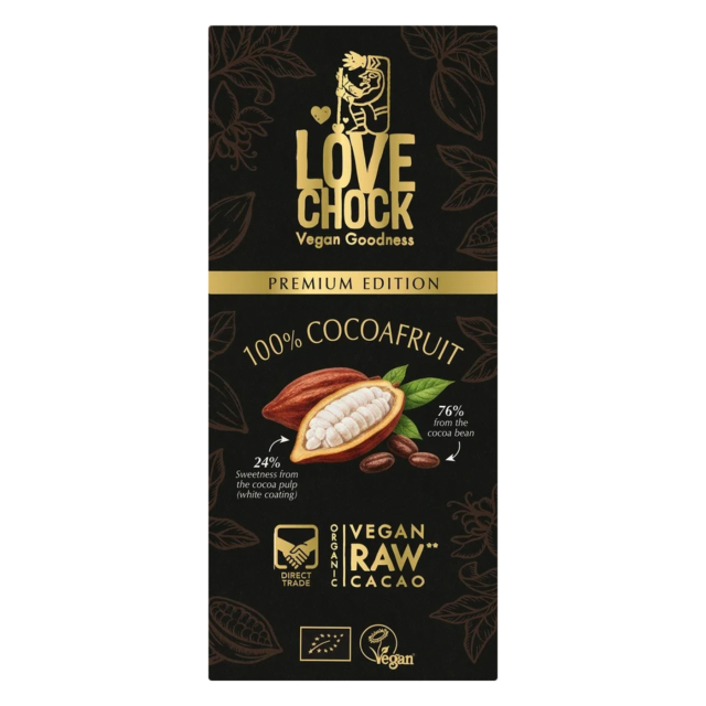 Choklad 100% med Kakaofrukt EKO 70g