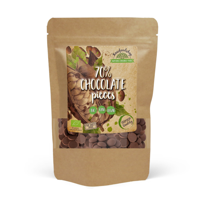 Chokladknappar från Peru 70% EKO 500g