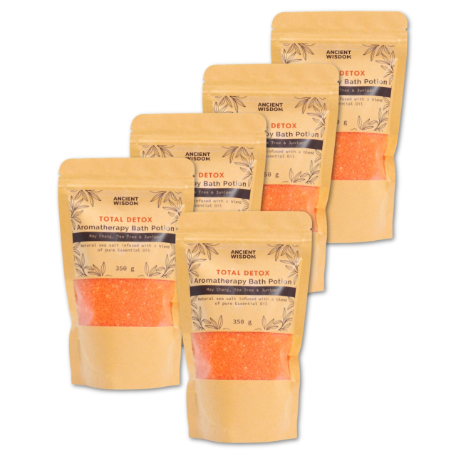Badsalt Total Detox 350g x 5 paket