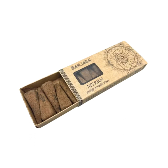 Rökelsepyramider Myrrh 10st
