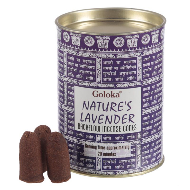 Goloka Lavendel Rökelsekoner