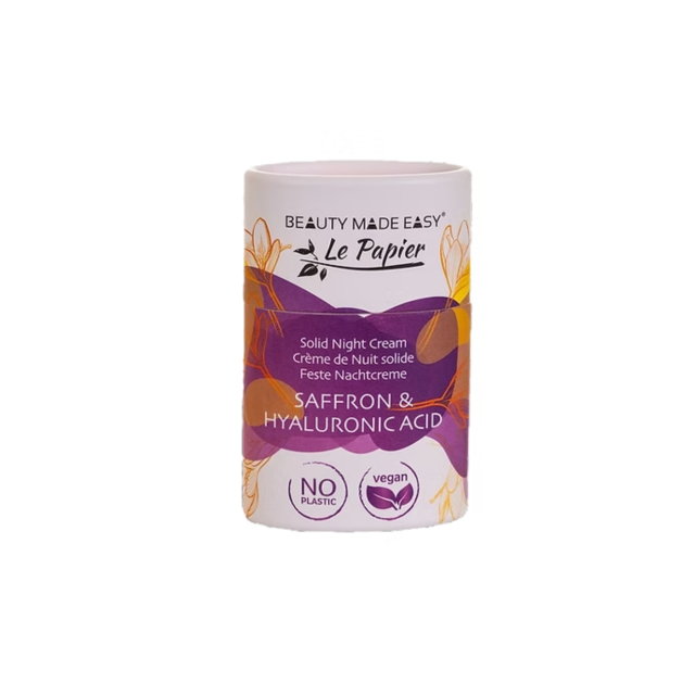 Nattkräm Stick med Saffran & Hyaluronsyra 35g