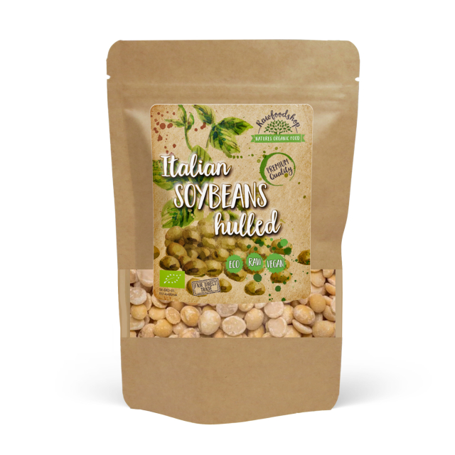Sojabönor skalade EKO 500g