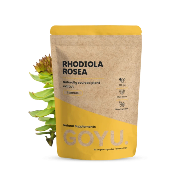 Rhodiola Rosea Extract 500mg 60 kapslar