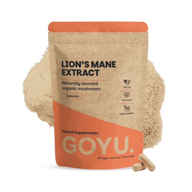 Lions Mane Extract 400mg 60 kapslar