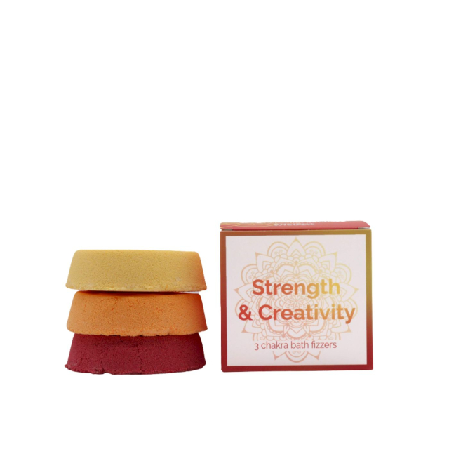 Badbomber Chakra Styrka & Kreativitet 3st