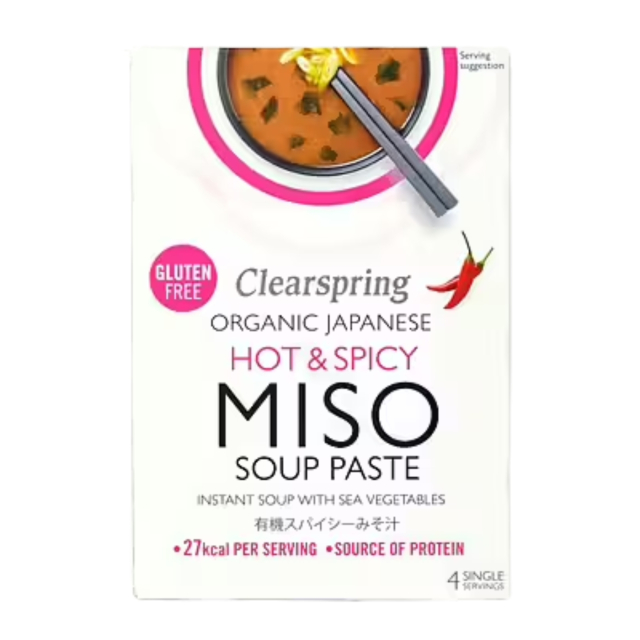 Misosoppa Hot & Spicy EKO 4x15g