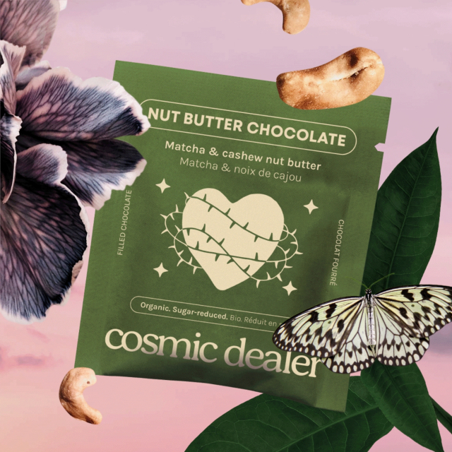Choklad Cashew & Matcha EKO 20g