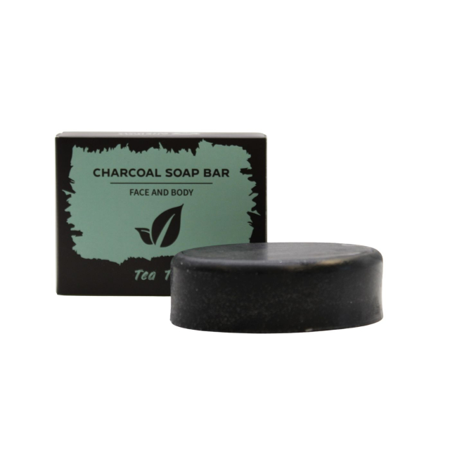 Tea Tree Tvål Aktivt Kol 85g