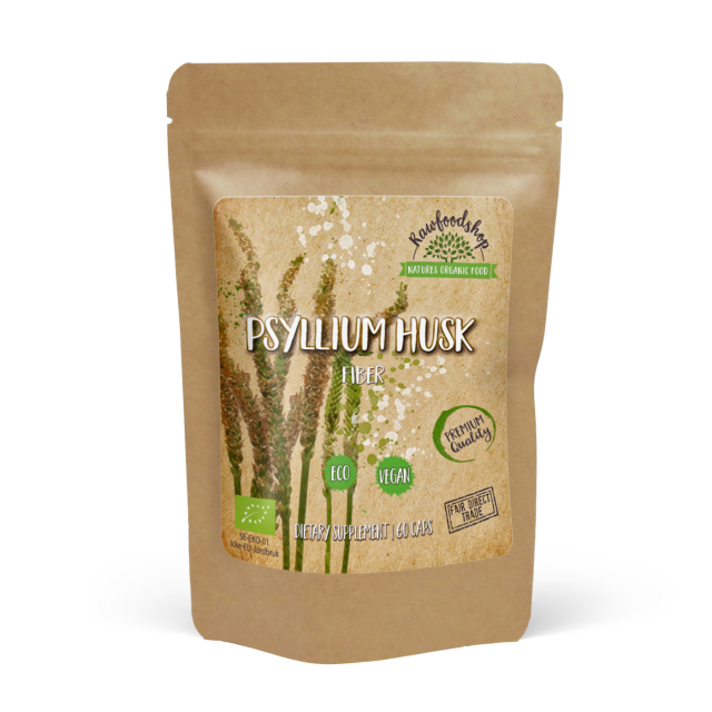 Psyllium EKO 500mg 60 kapslar