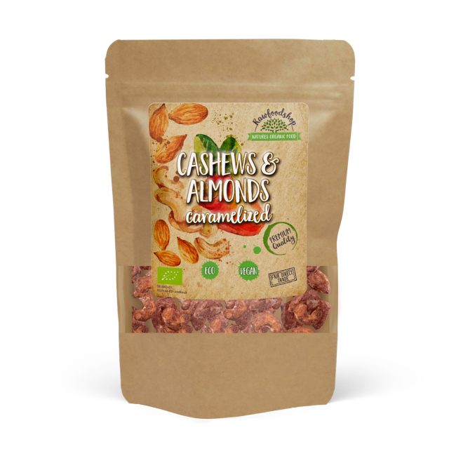 Cashew & Mandel Karamelliserade EKO 200g