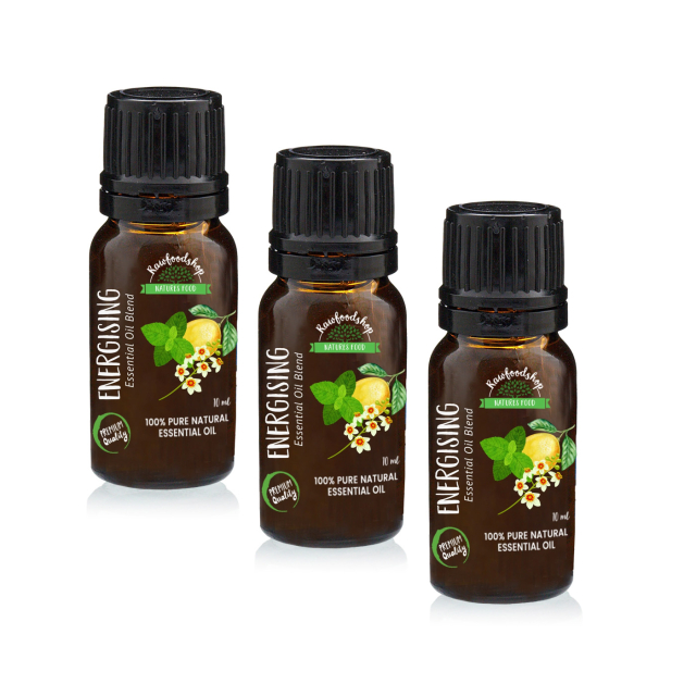 Energising Essential Oil Blend 10ml x 3 flaskor
