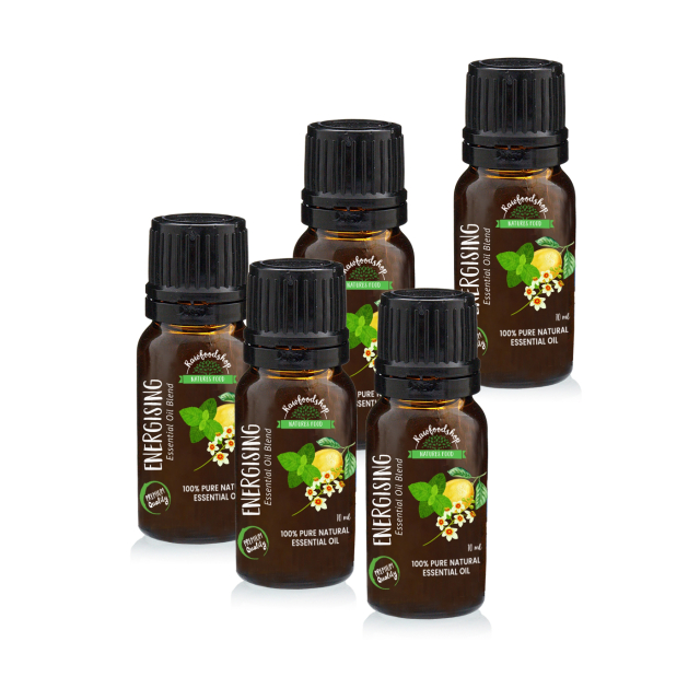Energising Essential Oil Blend 10ml x 5 flaskor