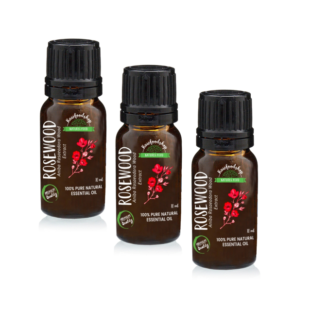 Rosenträ Eterisk Olja 10ml x 3 flaskor