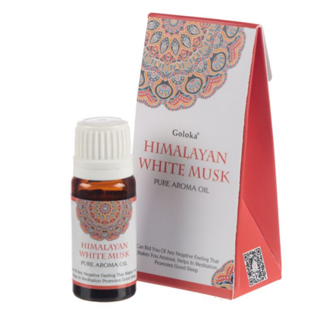 Goloka Himalayan Vit Mysk Doftolja 10ml