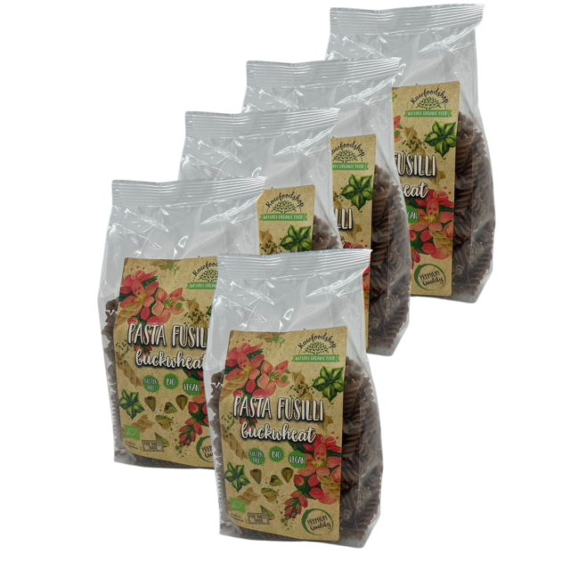Pasta Bovete Fusilli EKO 250g x 5 paket