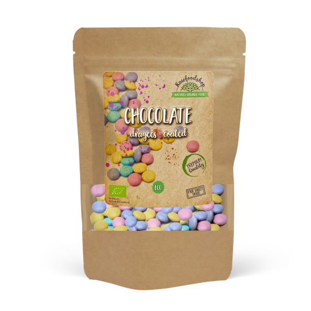 Dragerade Chokladknappar EKO 100g