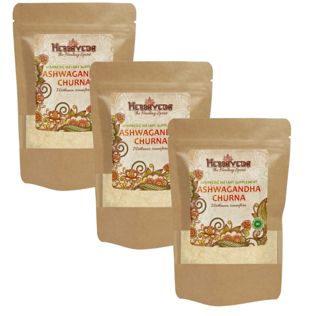Ashwagandha Churna EKO 125g x 3 paket