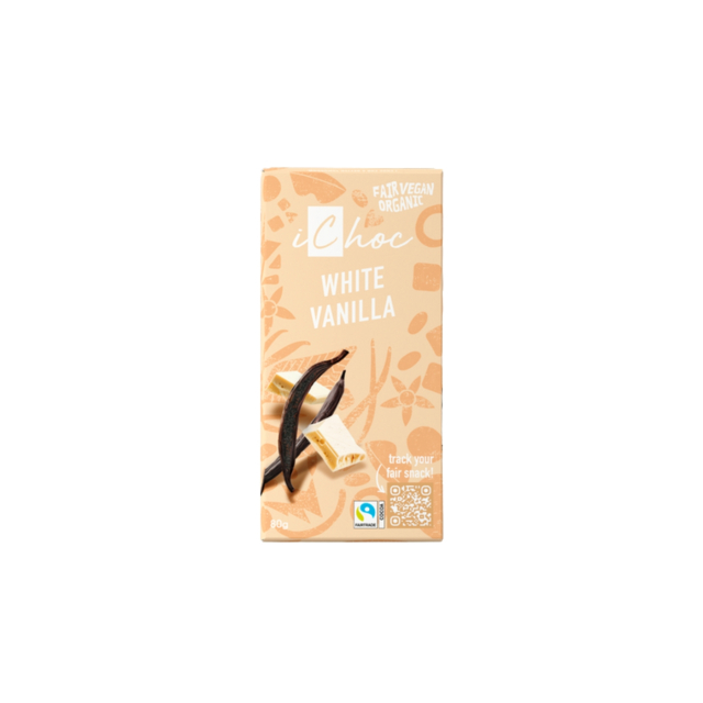 Choklad White Vanilla EKO 80g