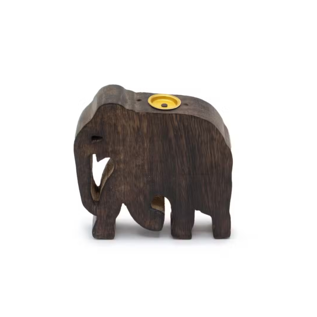 Rökelsehållare Elefant för Pinnar & Koner