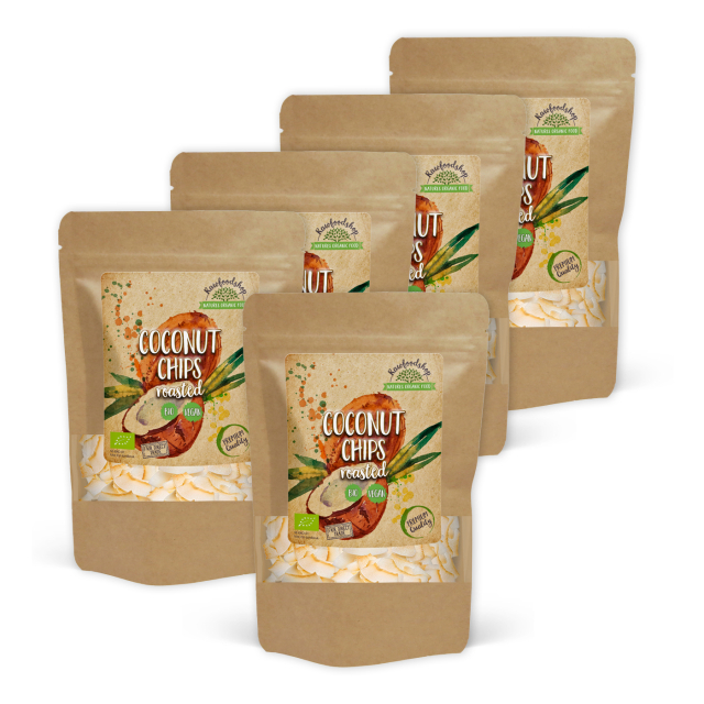 Kokoschips Premium Rostade EKO 500g x 5 paket